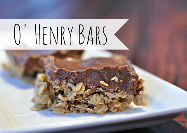 O' Henry Bars (Not Healthy Granola Bars)