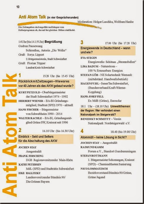 BA-BI e.V. : Anti-Atom-Talk am Abschaltfest Schweinfurt 31.5.15 - KKG Grafenrheinfeld BA-BI e.V. Cultural Program and Anti-Atom-Talk - Shut Down Party 31.5.15 Schweinfurt AKW Grafenrheinfeld