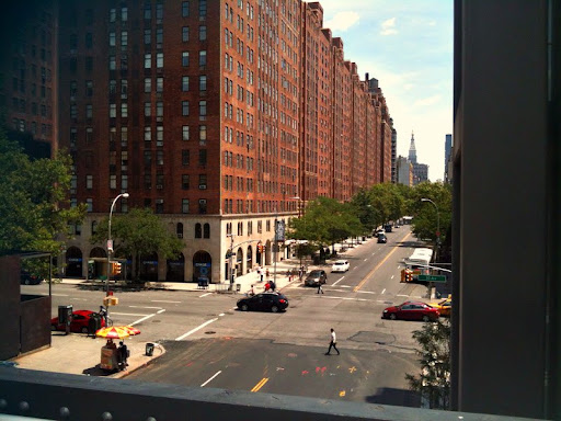 West 23rd Street view from the High Line.