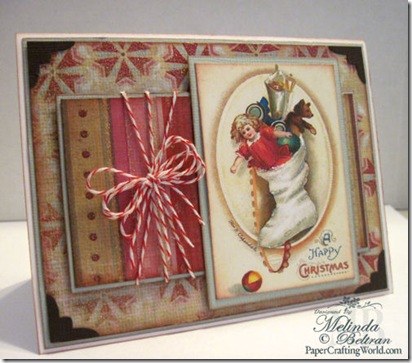 vintage stocking card idea 500 vintage stocking card idea 500