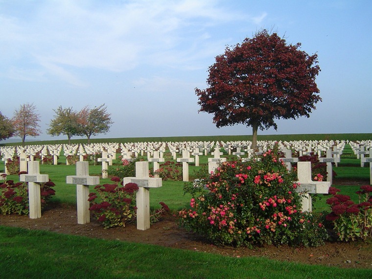 Cimetire de soldats franais en Picardie Cimetire de soldats franais en Picardie