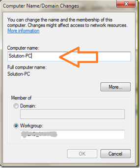 การตั้งค่าเปลี่ยนชื่อให้คอมในระบบปฏิบัติการ windows 7 การตั้งค่าเปลี่ยนชื่อให้คอมในระบบปฏิบัติการ windows 7