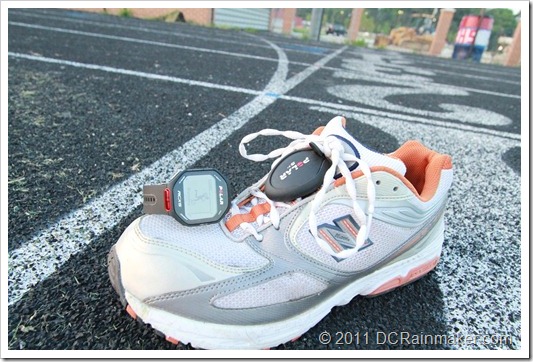 Polar s3+ Footpod on shoe