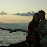 Sunset Picture at Dinner on the Beach