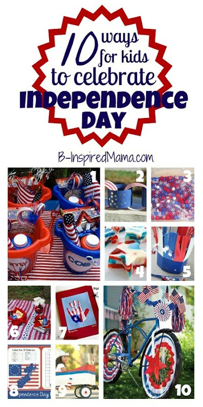 Kids Independence Day Collage