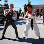 GUILE vs RYU real life match off in Toronto, Canada 