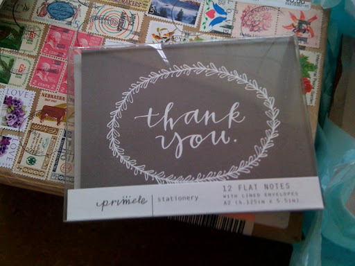 sweet thank you notes that you can find on their etsy shop.