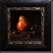 Warm Pear framed