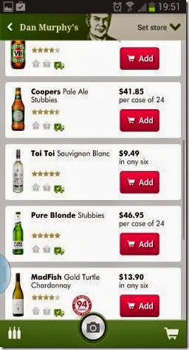 get alcohol on smartphone mobile australia