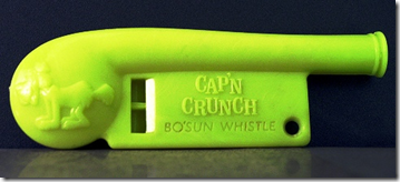 Apito Cap'n Crunch Apito Cap'n Crunch