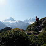 Le glacier du Tour domin� par l'Aiguille d'Argenti�re