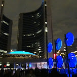nuit blanche at city hall toronto in Toronto, Canada 
