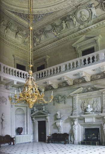 Stone Hall, with its incredible ceiling stuccowork by Giuseppe Artari, would have served as a banqueting hall. Imagine having a dinner party here! Stone Hall, with its incredible ceiling stuccowork by Giuseppe Artari, would have served as a banqueting hall. Imagine having a dinner party here!