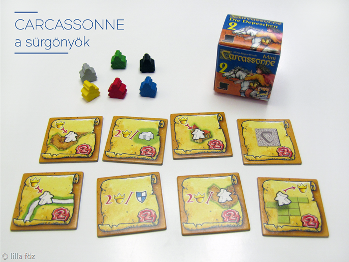 Társasjátékok 11. rész–Carcassonne minikiegészítők ~ Lilla főz