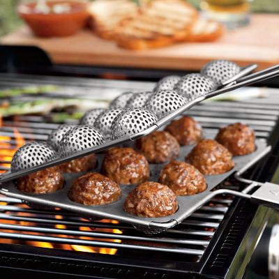 Switch up your routine and make spaghetti and meatballs for an Italian-themed barbecue. (williams-sonoma.com) Switch up your routine and make spaghetti and meatballs for an Italian-themed barbecue. (williams-sonoma.com)