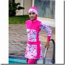 baju renang muslimah anak