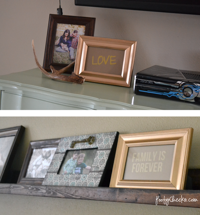 How To: Create cheap and easy gold text prints