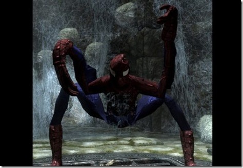 skyrim weirdest mods 12 spider-man