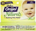 Baby Orajel Naturals Teething Pain Relief, Fruit Flavored D1