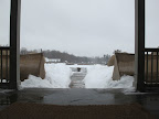 It's pouring rain and there are ice-cold puddles everywhere to freeze our little feet. 3