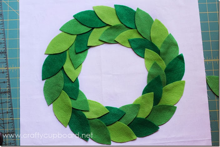 Wreath Leaf Placement Wreath Leaf Placement
