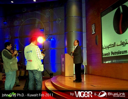 John Gray Phd Kuwait Feb 2011 Speaks, Dr Gray