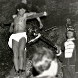 Dimas en la cruz, año 1976