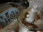 I add about a tablespoon of raw agave nectar, but you could use any sweetener.  This amount only balances taste, add more if you want your milk to be sweet.