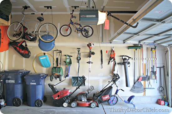 Yard tool organization Yard tool organization