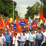 (28 y 29 de oct.) Nuestro autobús "Construyendo La Mejor Venezuela" llegó a Monagas, donde miles de personas se han montado ya rumbo hacia la Venezuela de Paz, Bienestar y Progreso que todos los venezolanos nos merecemos. Construyendo #LaMejorVzla en Monagas