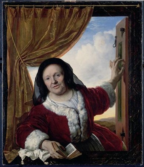 Bartolomeus der Helst, vieille femme à la fenêtre