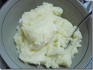 garlic mashed potatoes, 240baon