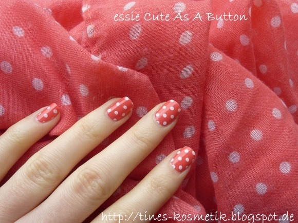 essie Cute As A Button Stamping 2