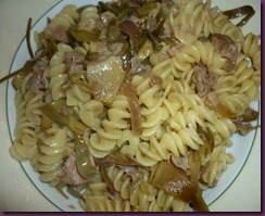 fusilli con prosciutto cotto e carciofi (7)