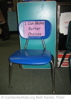 'I can make better choices chair' photo (c) 2005, Cambodia4kids.org Beth Kanter - license: http://creativecommons.org/licenses/by/2.0/