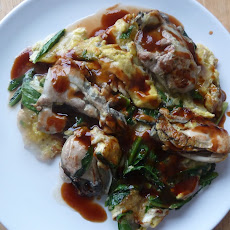 Taiwanese Oyster Omelet