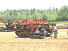 bog laying a tile drainage ditch2