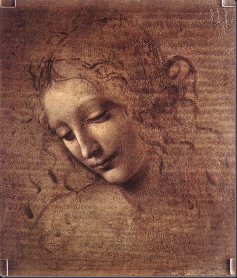 Female Head by Leonardo da Vinci Female Head by Leonardo da Vinci