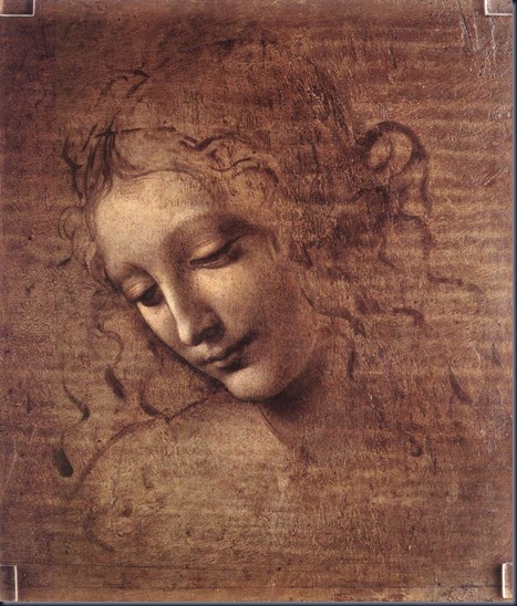 Female Head by Leonardo da Vinci