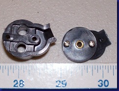 11 - Disassembled light socket, top view