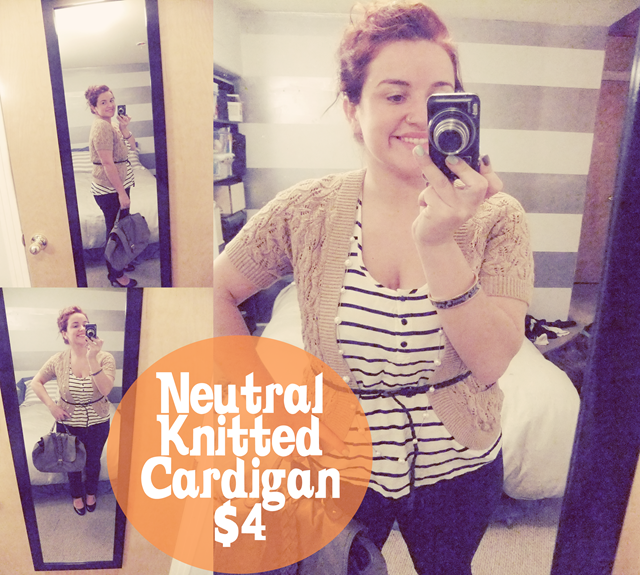 Neutral Knitted Cardigan