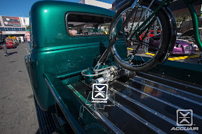 Courtney Halowell's 53 Chevy built by Devious Customs equipped with AccuAir e-Level.