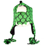 Fleece-lined Wool Hat Art No. 6304 Dinosaur