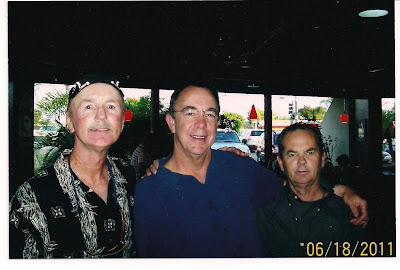 Brian, Frank Nasworthy and Bruce