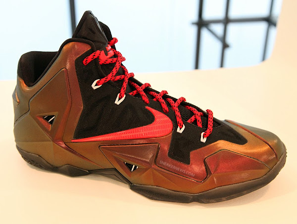Five Different Nike LeBron XI iD Real Life Samples
