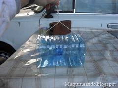 Trampa casera peces botella Trampa casera peces botella