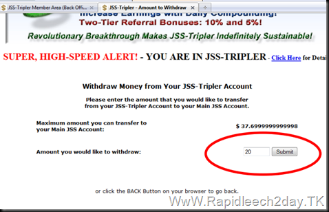 How to/Guide to withdrawing funds from your Tripler & JSS Account - Justbeenpaid