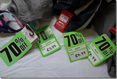 all the 70 percents off at Sports Direct