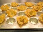 Bake @ 350 for 10-12 minutes, or until golden brown and crisp. Cool completely.
