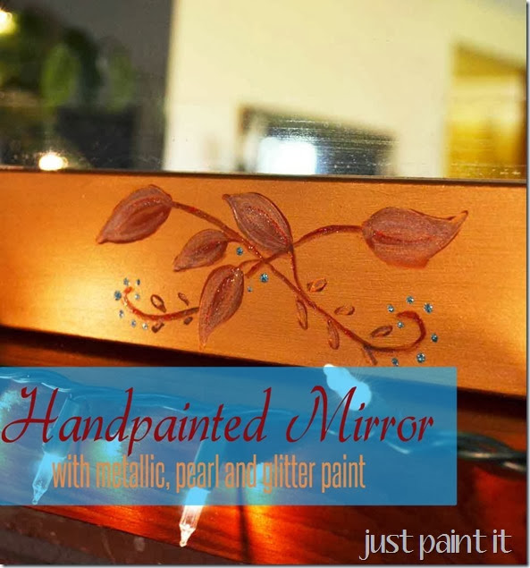 Hand Painted Mirror